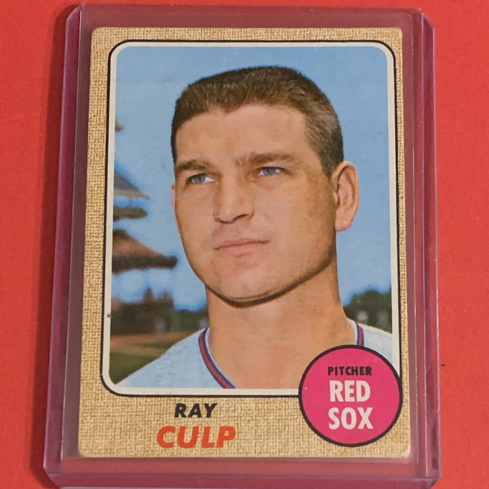 Ray Culp #272 1968 Topps Baseball Trading Card